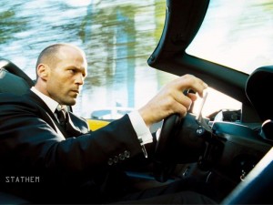 Создать мем: куда едем, перевозчик, statham