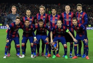 Create meme: photos of Barcelona in 2014, photos of players of Barcelona, football team Barcelona