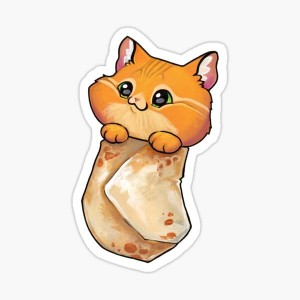 Create meme: cat, stickers, drawings of cute cats