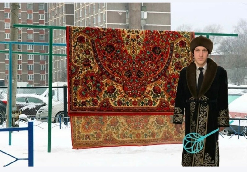 Create meme: carpet carpet, nicolas cage kazakhstan, knocking out the carpet