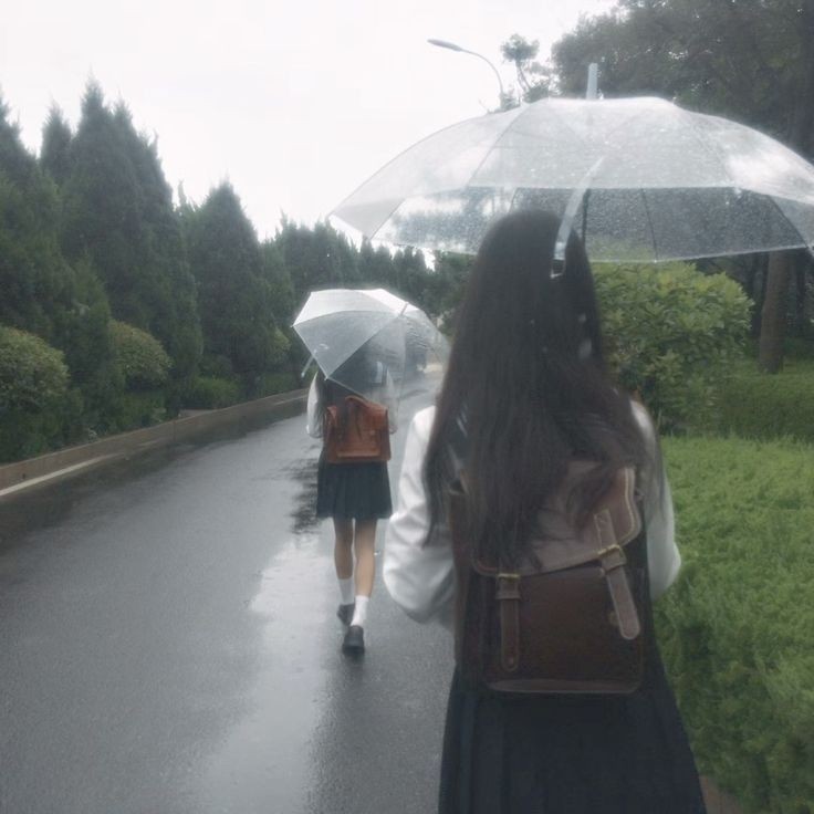 Create meme: rain umbrella, The girl is beautiful, rain nature