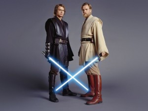 Create meme: star wars Anakin, Obi-WAN Kenobi and Anakin
