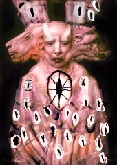 Create meme: Mark Ryden Surrealism, Baphomet Satanism, King Baal the demon