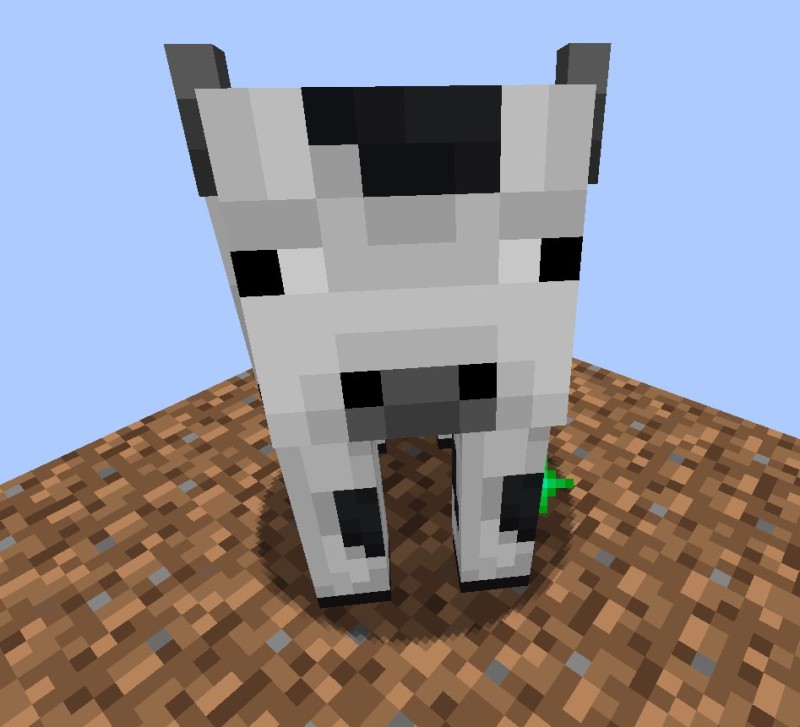 Create meme: minecraft dog, mods for minecraft, the goat of Minecraft