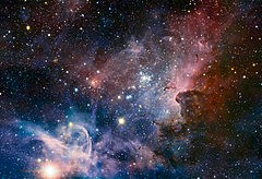 Create meme: nebula, galaxy nebula, space background