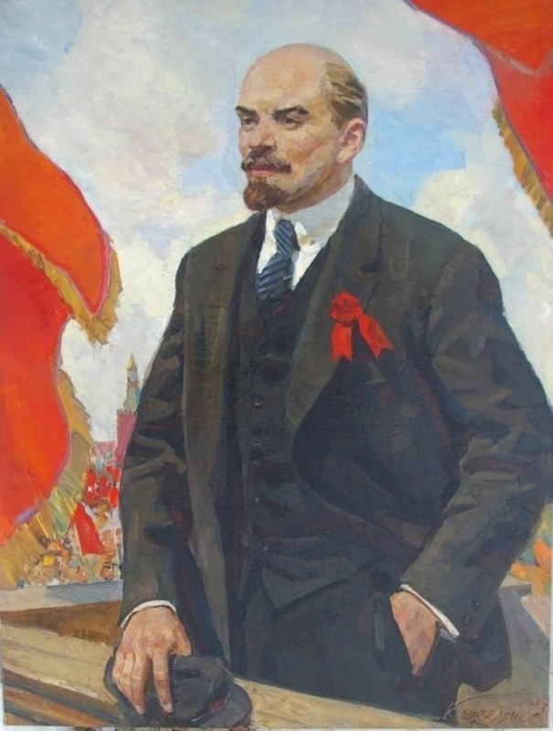 Create meme: ussr lenin, picture with Lenin, posters of the USSR Lenin