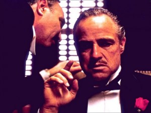 Create meme: vito corleone, marlon brando, godmother