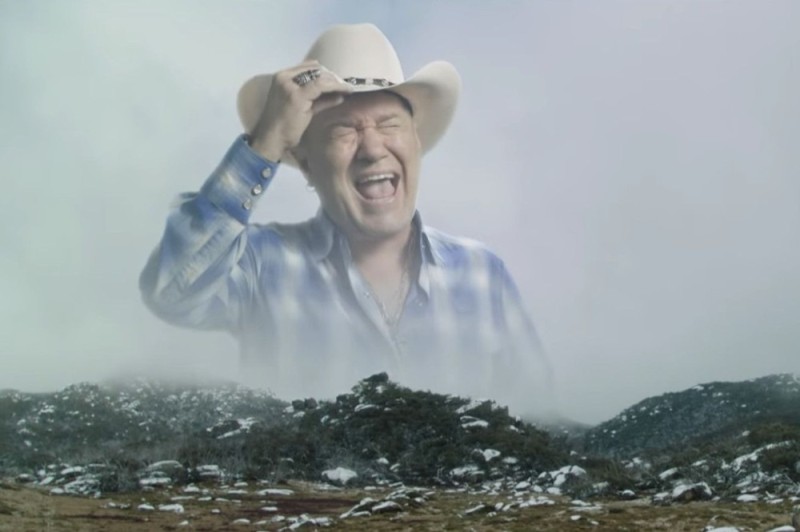 Create meme: Jimmy barnes aaaaaa, screaming cowboy, Screaming cowboy jimmy barnes