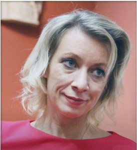 Create meme: woman, Maria Zakharova