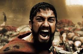 Create meme: 300 Spartans this is Sparta, Leonidas of Sparta