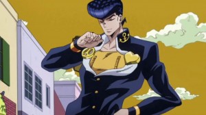 Create meme: jojo bizarre adventure GIF, jojo of a joseki higashikata, of a joseki higashikata 4