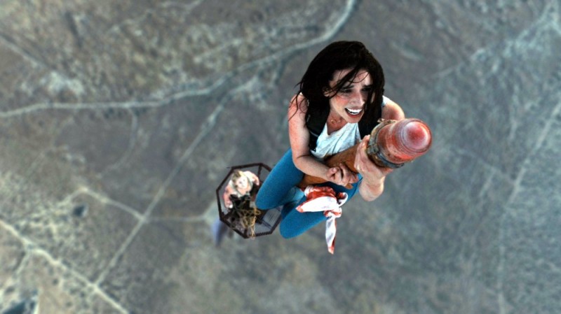 Create meme: to jump with a parachute, parachute jump, horror thrillers