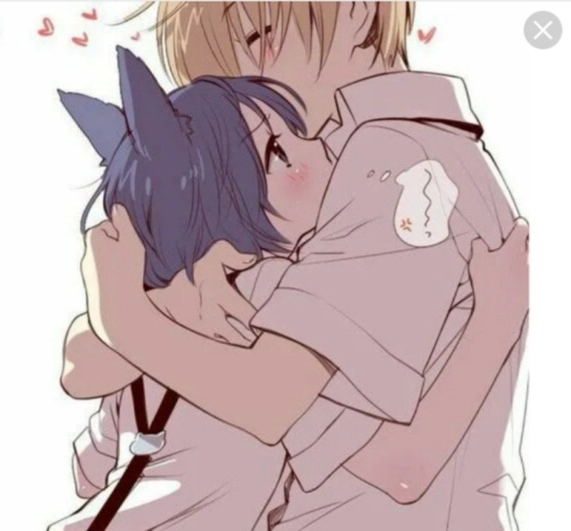 Create meme: anime couples are cute, Neko Kun Yaoi, couple anime