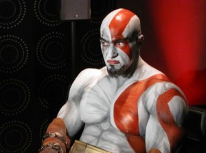 Создать мем: sideshow, kratos god of war, god of war iii