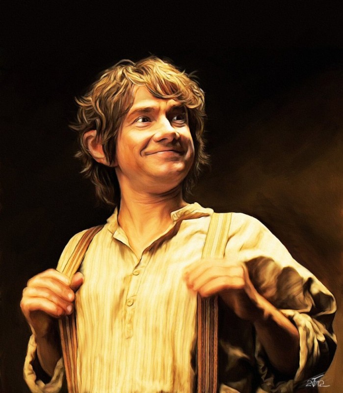 Create meme: the hobbit Bilbo Baggins, bilbo bagger, bilbo 