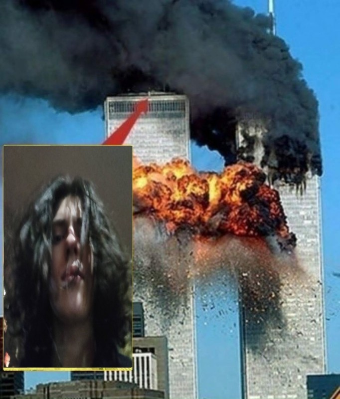 Create meme: good morning 2022, the twin towers terrorist attack, the September 11, 2001 the twin towers