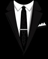 Create meme: suit and tie, tuxedo with tie, tie on a black background