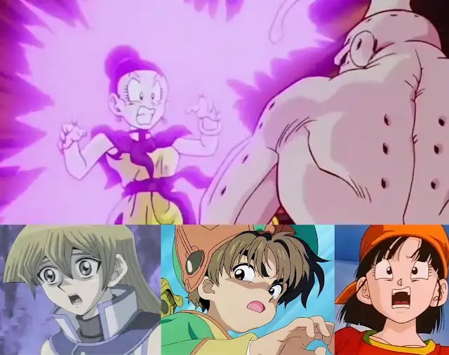 Create meme: dragonball bp, anime , anime series