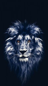 Создать мем: лев в темноте, лев, lion art