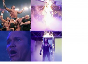 Create meme: Randy Orton, in the night club