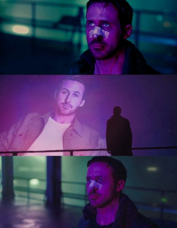 Create meme: a frame from the movie, blade runner 2049, ryan gosling blade runner