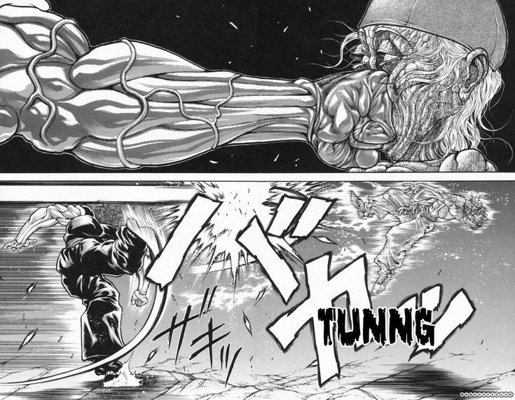 Create meme: Baki the Grappler yujiro, baki fighter manga, fighter baki hanma