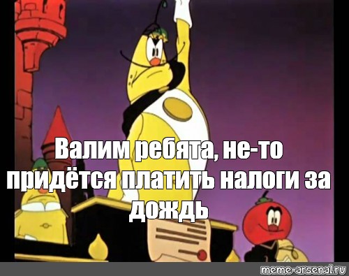 Налог на дождь