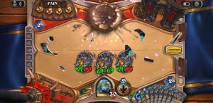 Create meme: hearthstone well played, hearthstone heroes of warcraft, hearthstone game