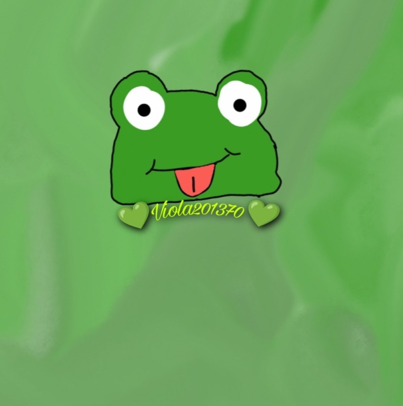 Create meme: frogs, the frog is big, frog stickers are cute