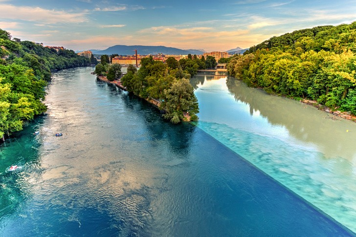 Create meme: The Rhone River, Lyon Rhone River, The Rhone River and the ARV