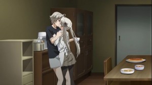 Создать мем: сора и хару, одиночество на двоих, yosuga no sora