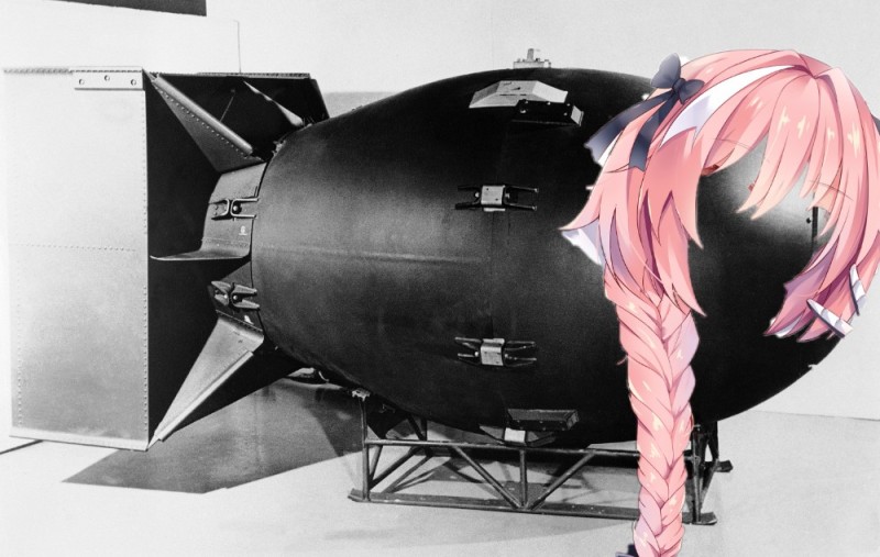 Create meme: the atomic bomb fat man 1945, the first atomic bomb, the atomic bomb 
