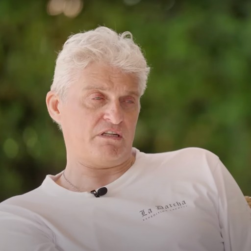 Create meme: oleg tinkov dud, tinkov and dud interview, male 