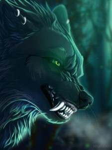 Create meme: the grin of the wolf fantasy, the fangs of wolf art, avatar wolf profile