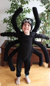 Создать мем: костюм паука на хэллоуин для мальчика, простой костюм паука, костюм паука для мальчика