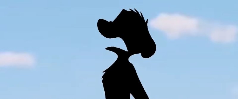 Create meme: Timon silhouette, silhouettes, silhouettes of fairy-tale characters