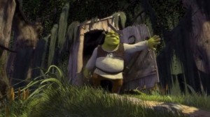 Create meme: Shrek, Shrek somebody once, Shrek's swamp