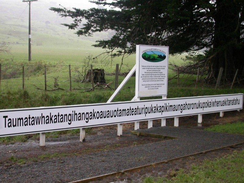 Create meme: the longest city name, a hill in New Zealand with a long name, taumatawhakatangihangakoauauotamateaturipukapikimaungahoronukupokaiwhenuakitanatahu