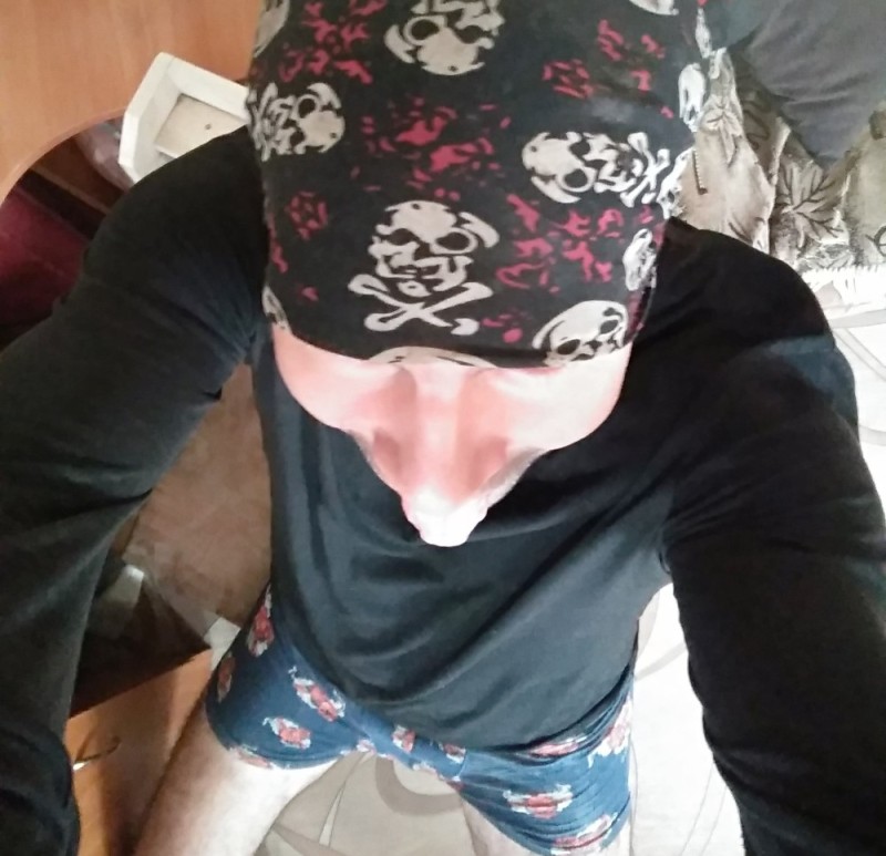 Create meme: men's bandana, men's bandana on the head, bandana