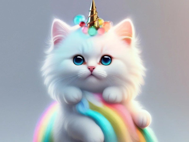 Create meme: unicorn cat, unicorn cat, rainbow unicorn cat