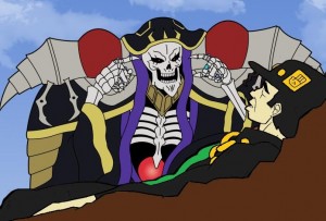 Create meme: ainz