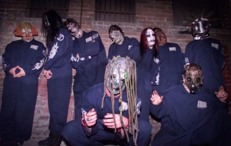 Create meme: the band slipknot , slipknot , slipknot masks