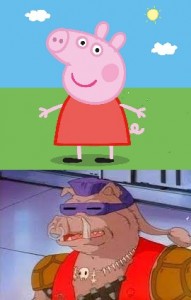 Create meme: peppa George, peppa pig George, peppa pig