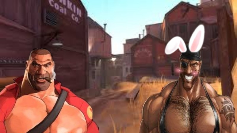 Create meme: anime, team fortress 2 heavy, team fortress 2 