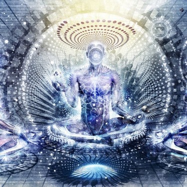 Create meme: divine energy, the human subconscious, esoteric 