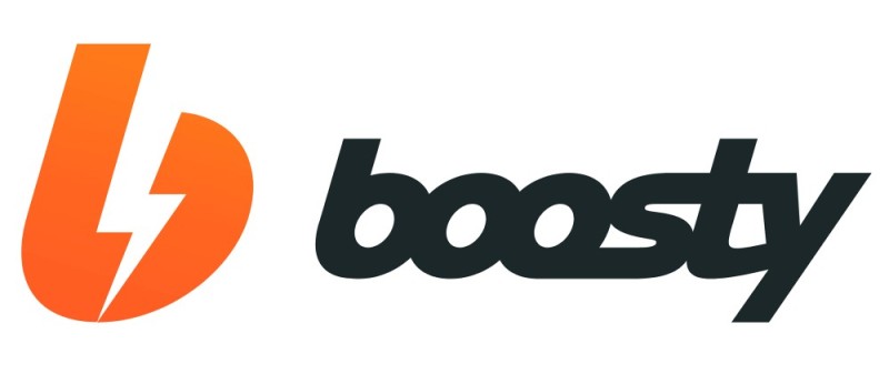 Create meme: boosty logo, busti logo, logo 