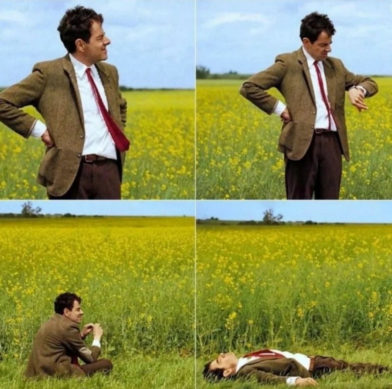 Create meme: Mr. Bean is waiting, people , meme Mr bean 