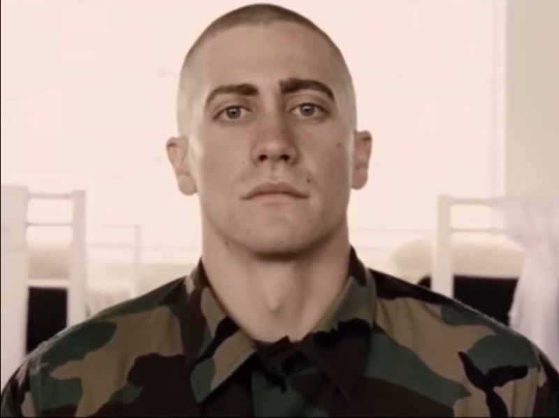 Создать мем: джейк джилленхол морпехи причёска, jarhead, морпехи 2005 джейк джилленхол