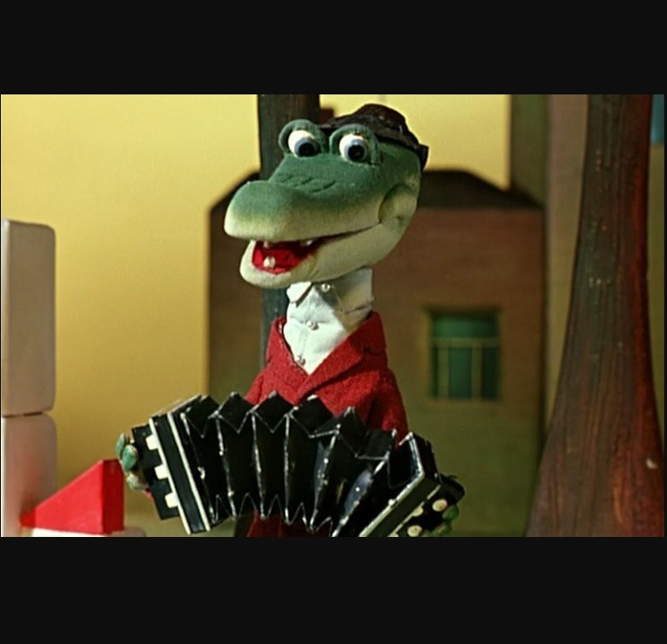 Create meme: Cheburashka and crocodile Gena cartoon, cartoon crocodile gene, crocodile Gena let run clumsily