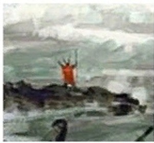 Create meme: aivazovsky Ivan Konstantinovich the end of the storm at sea, vrubel venice 1893, illustration
